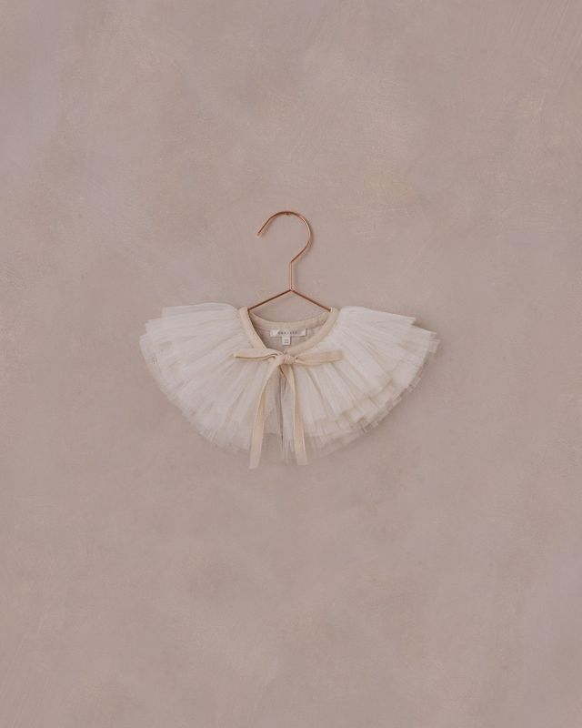 Ruffle Tulle Collar O/S