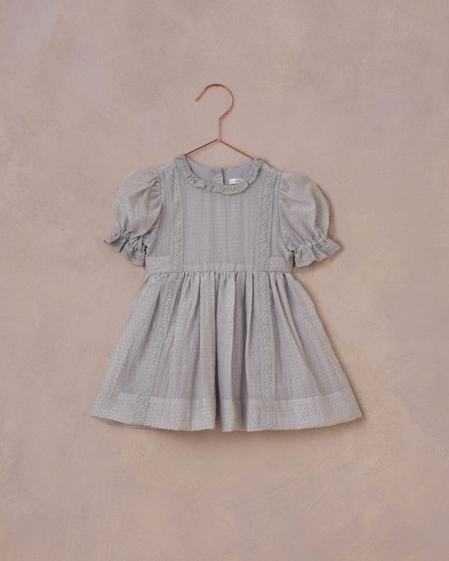 Grace Dress Powder Blue 6M