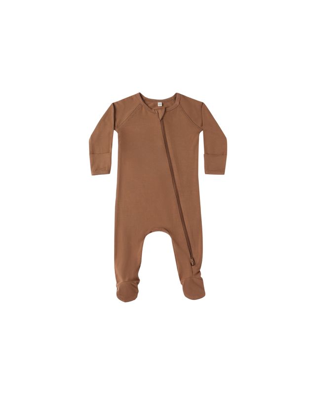 Quincy Mae- Bamboo Zip Footie