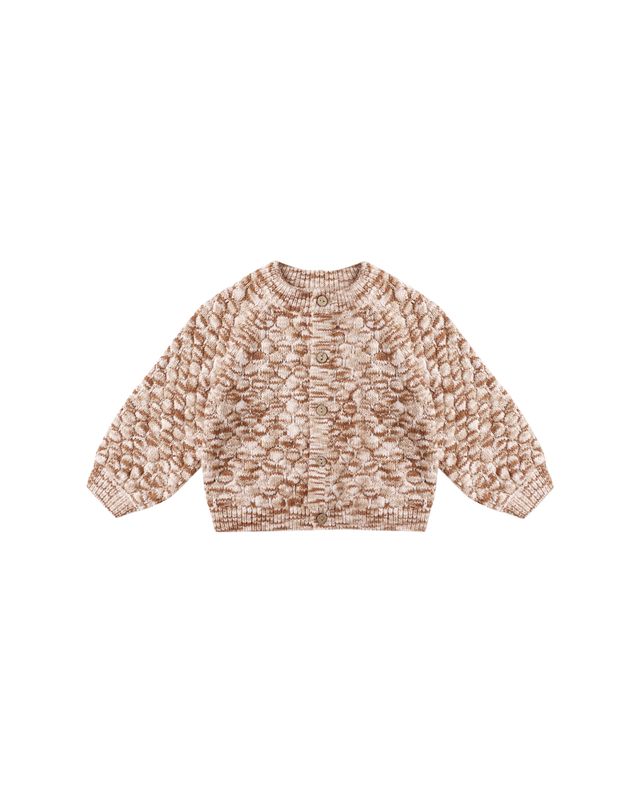 Quincy Mae- Bubble Knit Cardigan