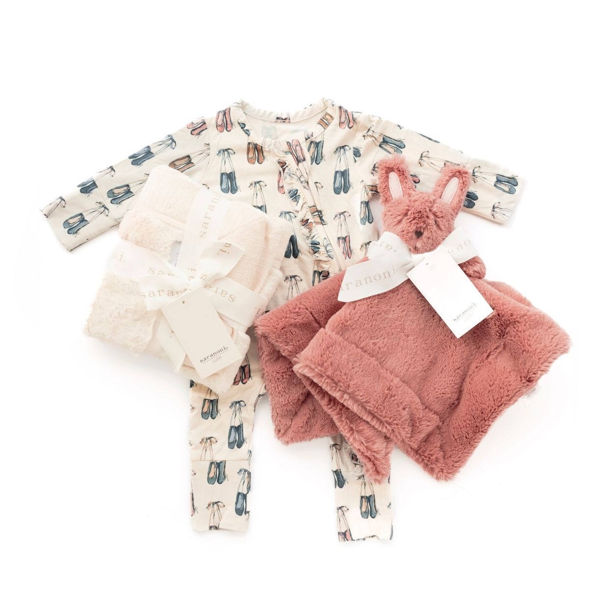 Luxury  Baby Bundle, Color: Ballet Slipper, Size: 0-3M