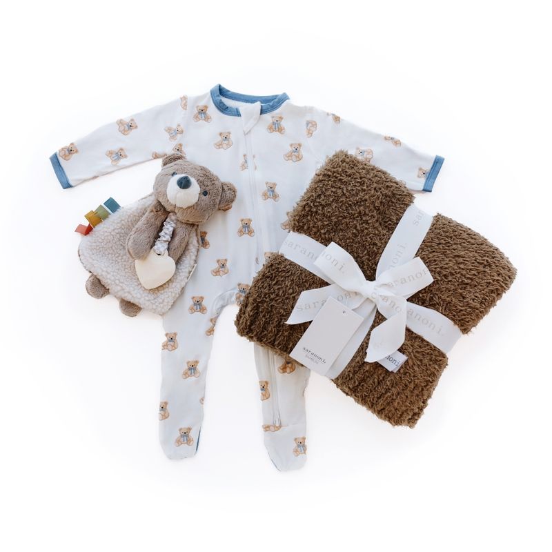 Baby Blues and Pink- Luxury Baby Bundle