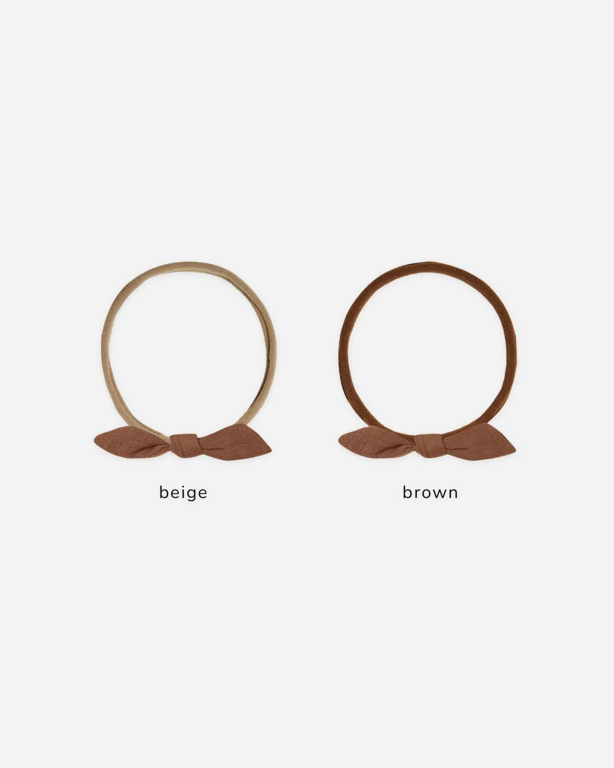 Quincy Mae- Little Knot Headband-Beige, Size: O/S, Color: Cedar