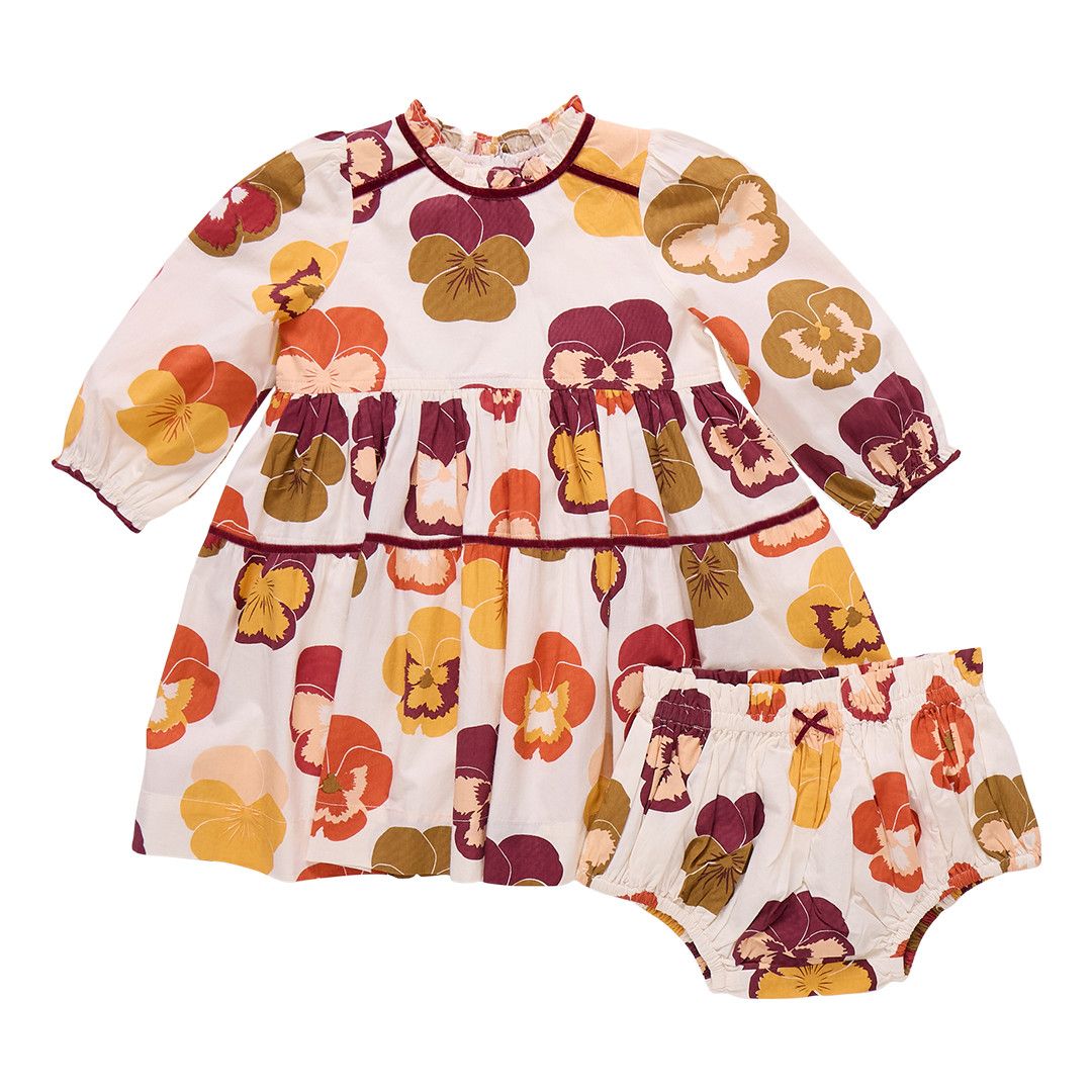 Pink Chicken- Baby Girls Charlie Dress Set