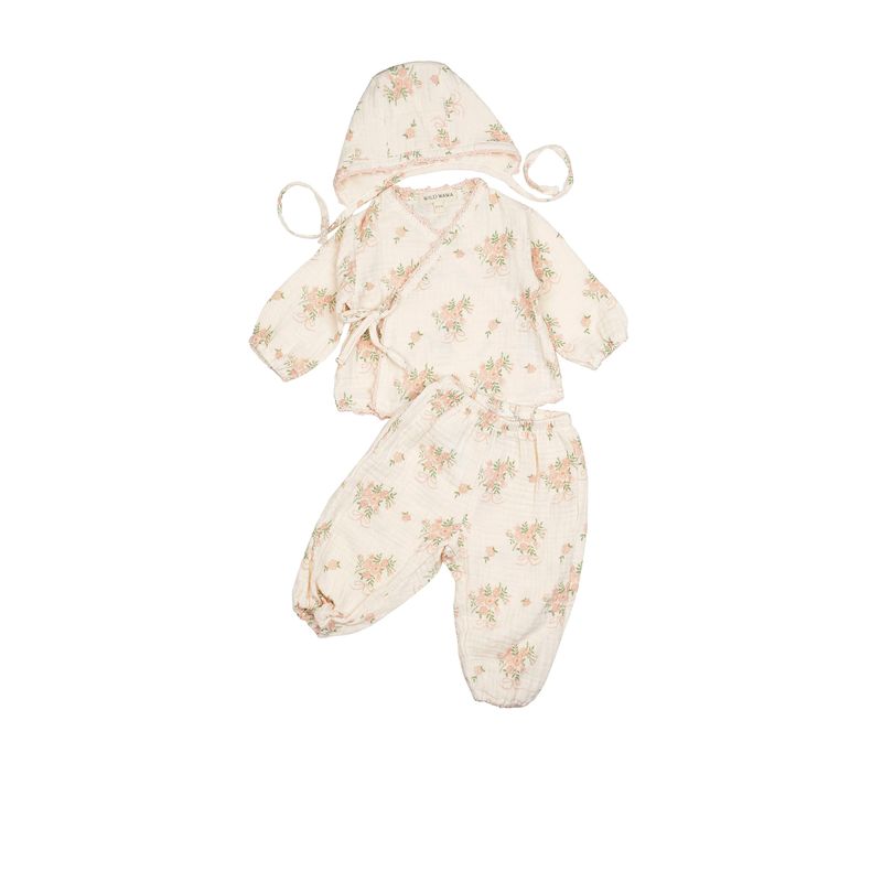 Wild Wawa- Gauze Three Piece Set