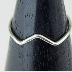 Chevron Promise Ring SS