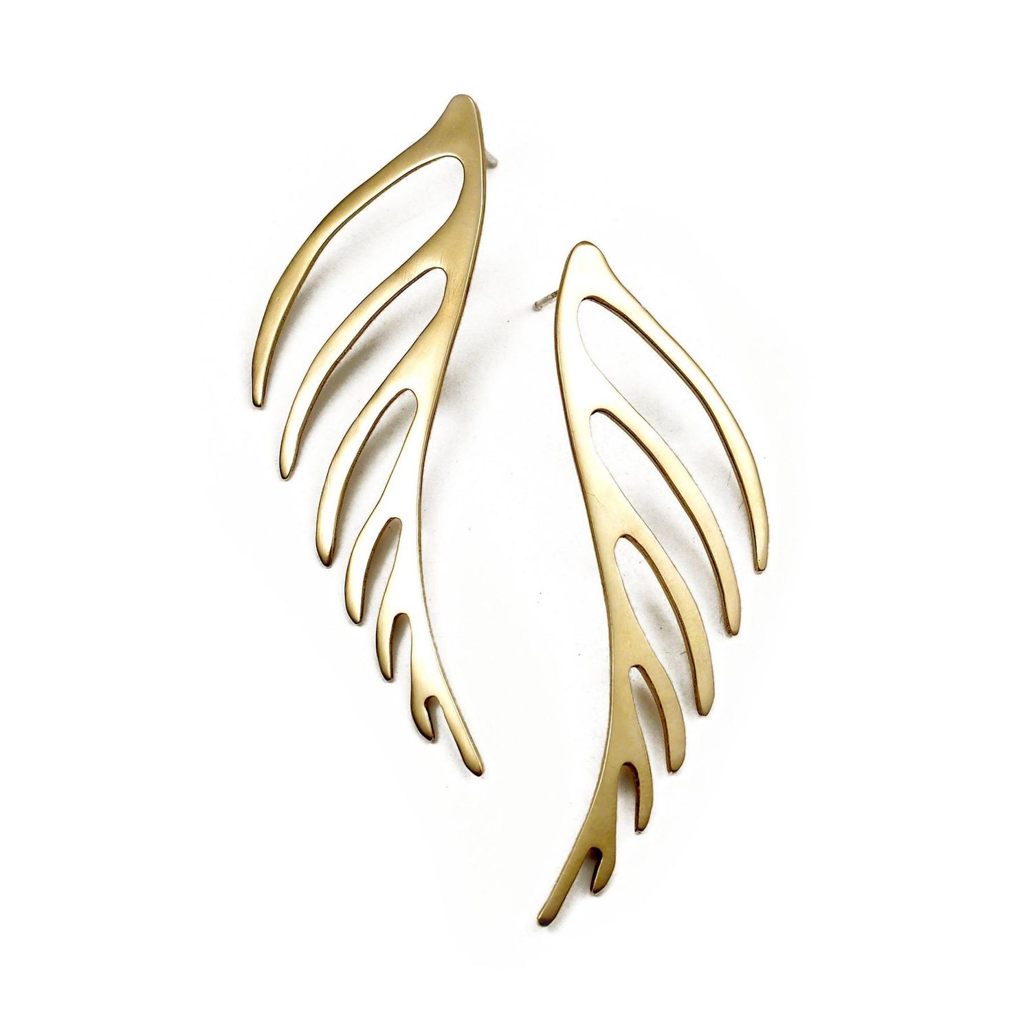 fern earrings