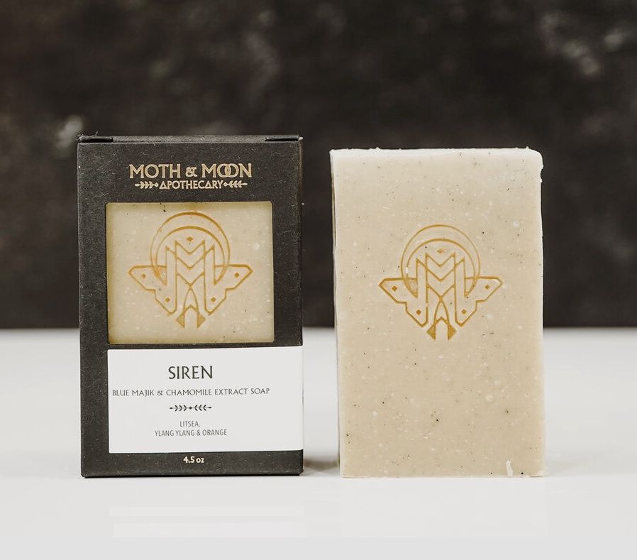moth &amp; moon soap | siren