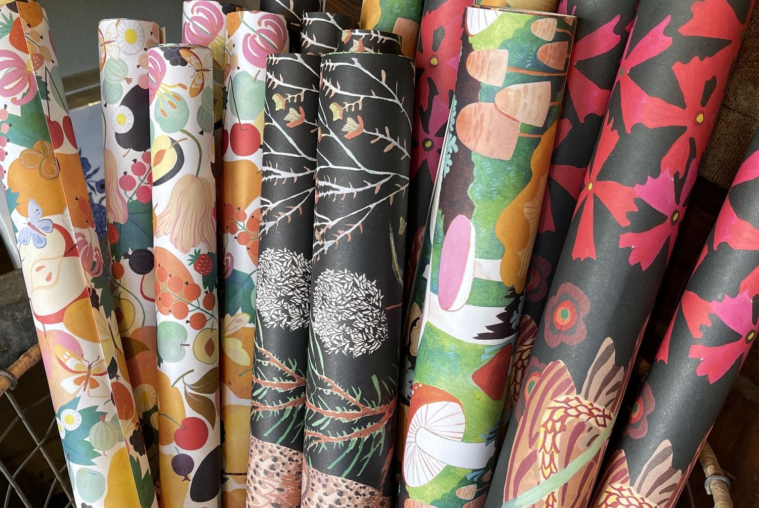 Red Cap Wrapping Paper | Sheet