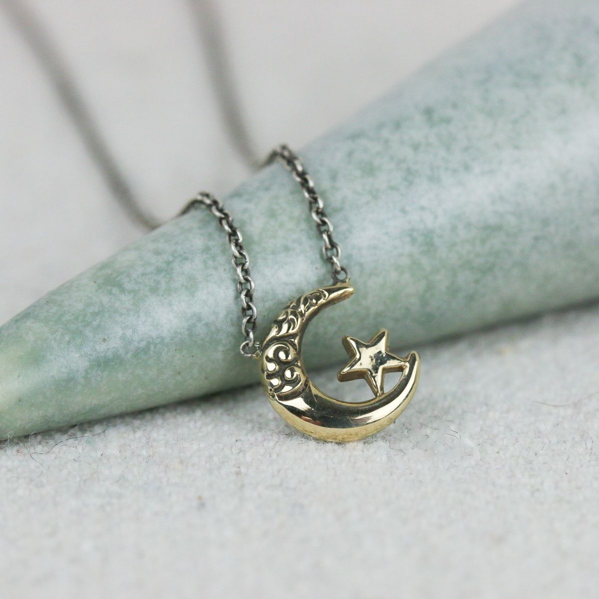 moon and stars necklace