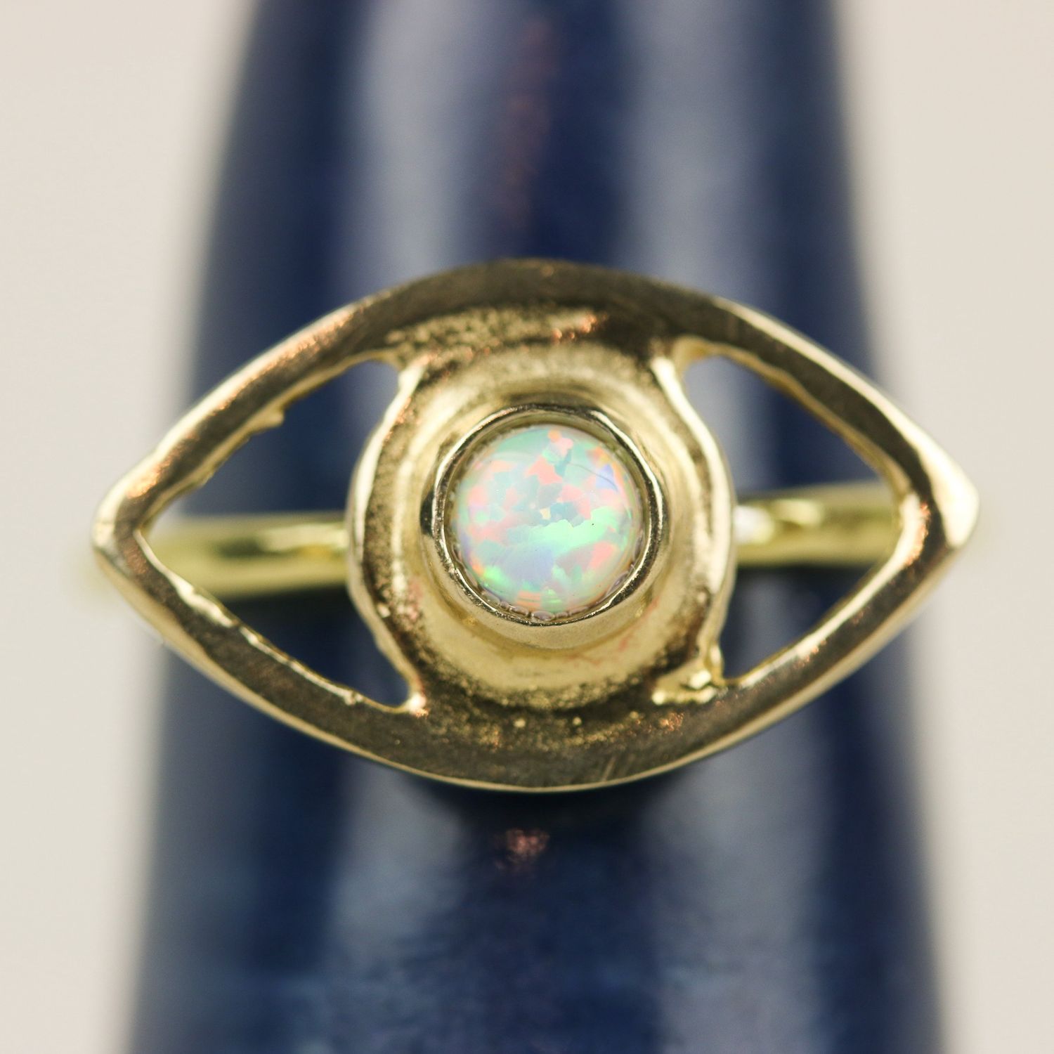 perception ring | onyx or opal
