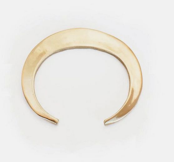 eclipse brass cuff