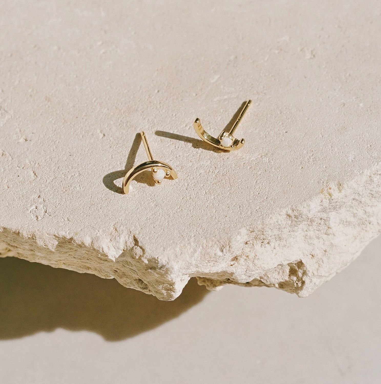Seine Opal Studs