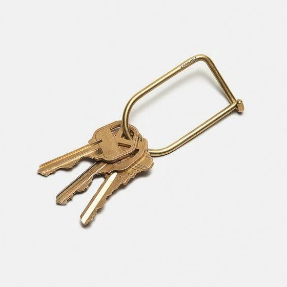 brass keyring