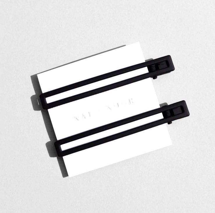 leia hair clip, Color: black