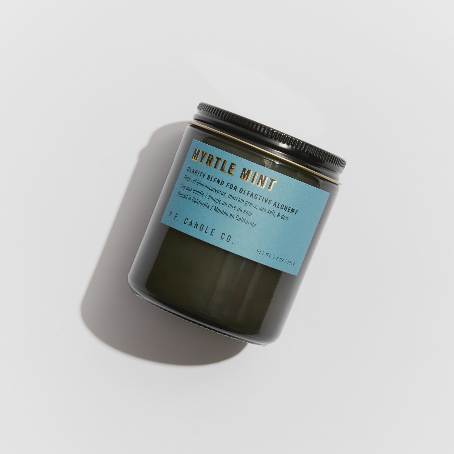 7.2 oz Alchemy Soy Candle | Myrtle Mint