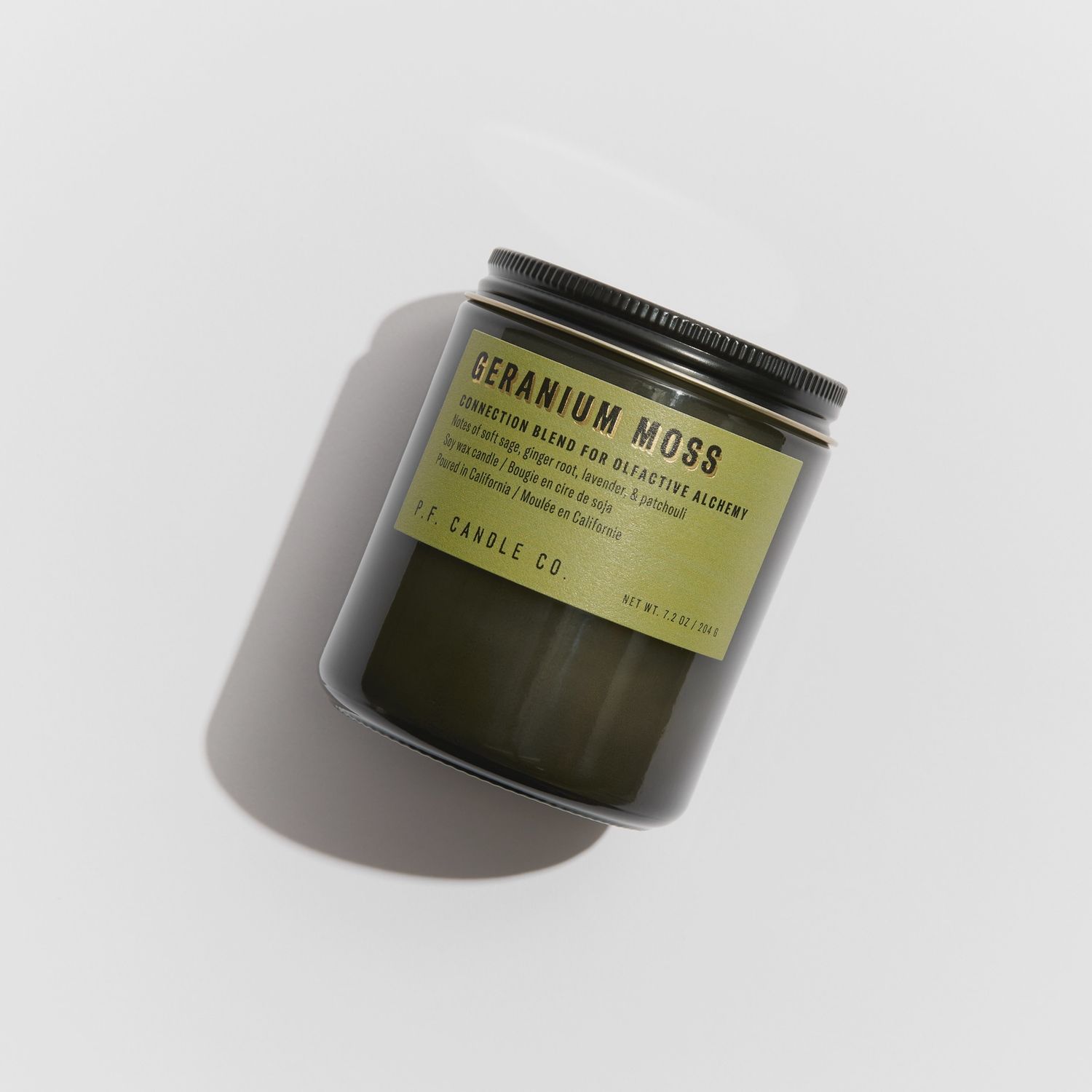 7.2 oz Alchemy Soy Candle | Geranium Moss