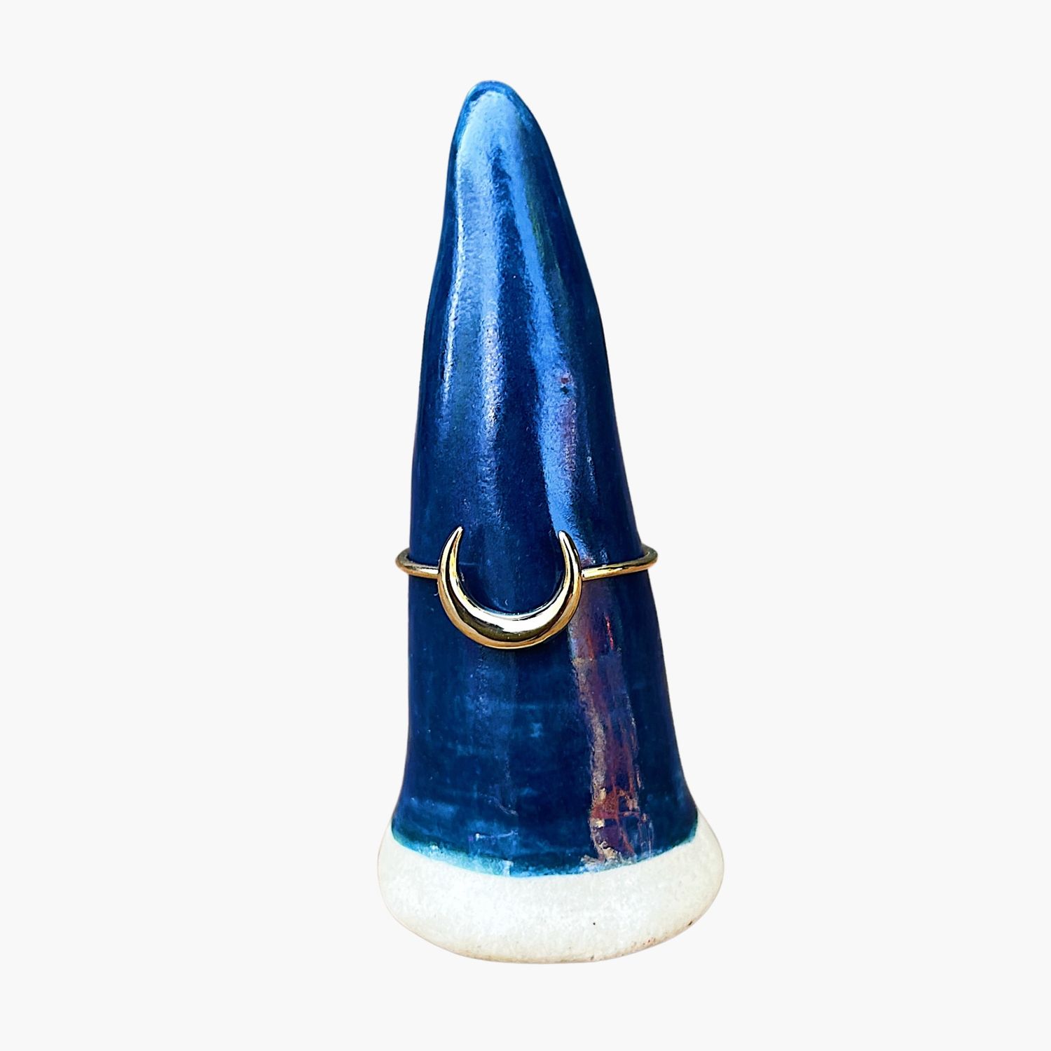 Horizontal Moon Ring