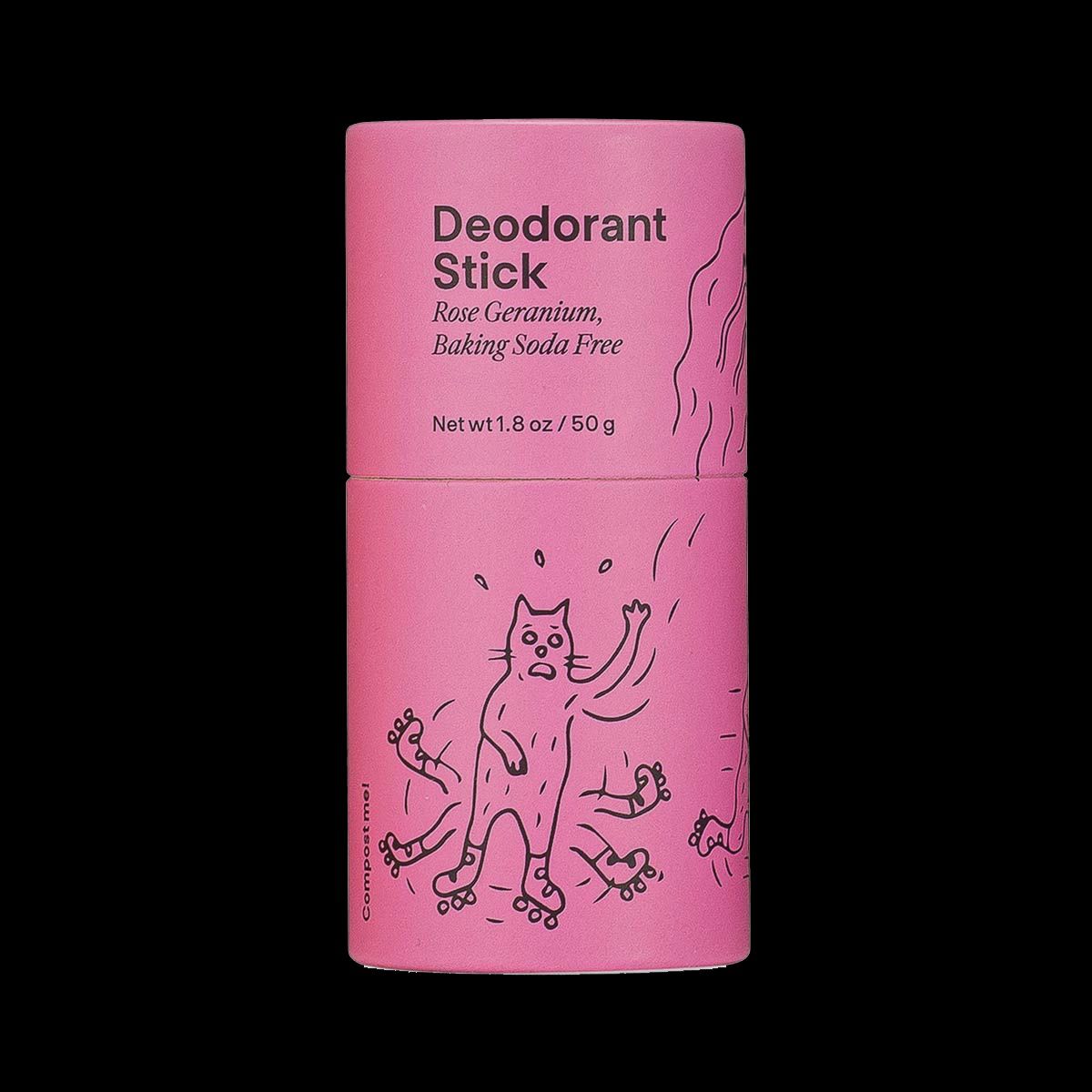 Rose Geranium Baking Soda Free Deodorant