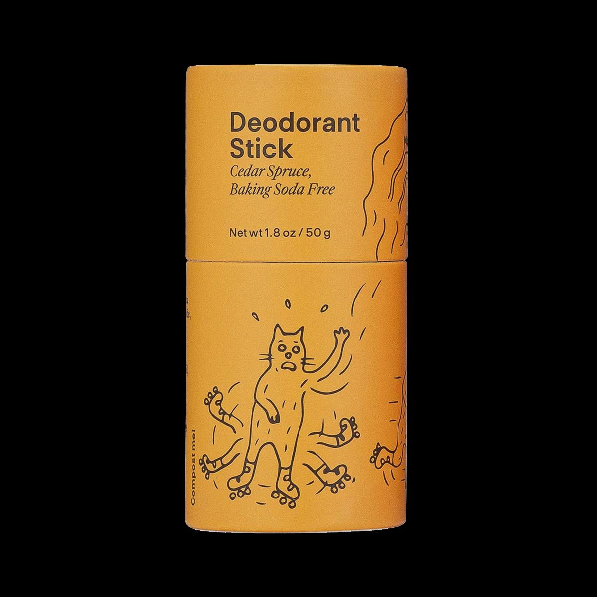 Cedar Spruce Baking Soda Free Deodorant