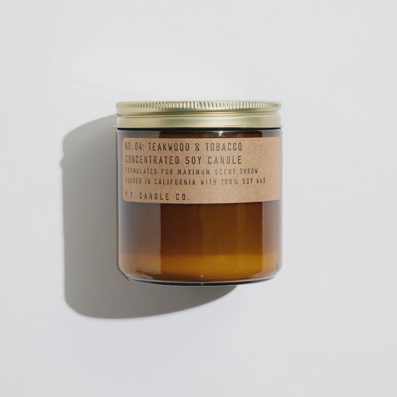 Large Concentrated Candle | Teakwood &amp; Tobacco