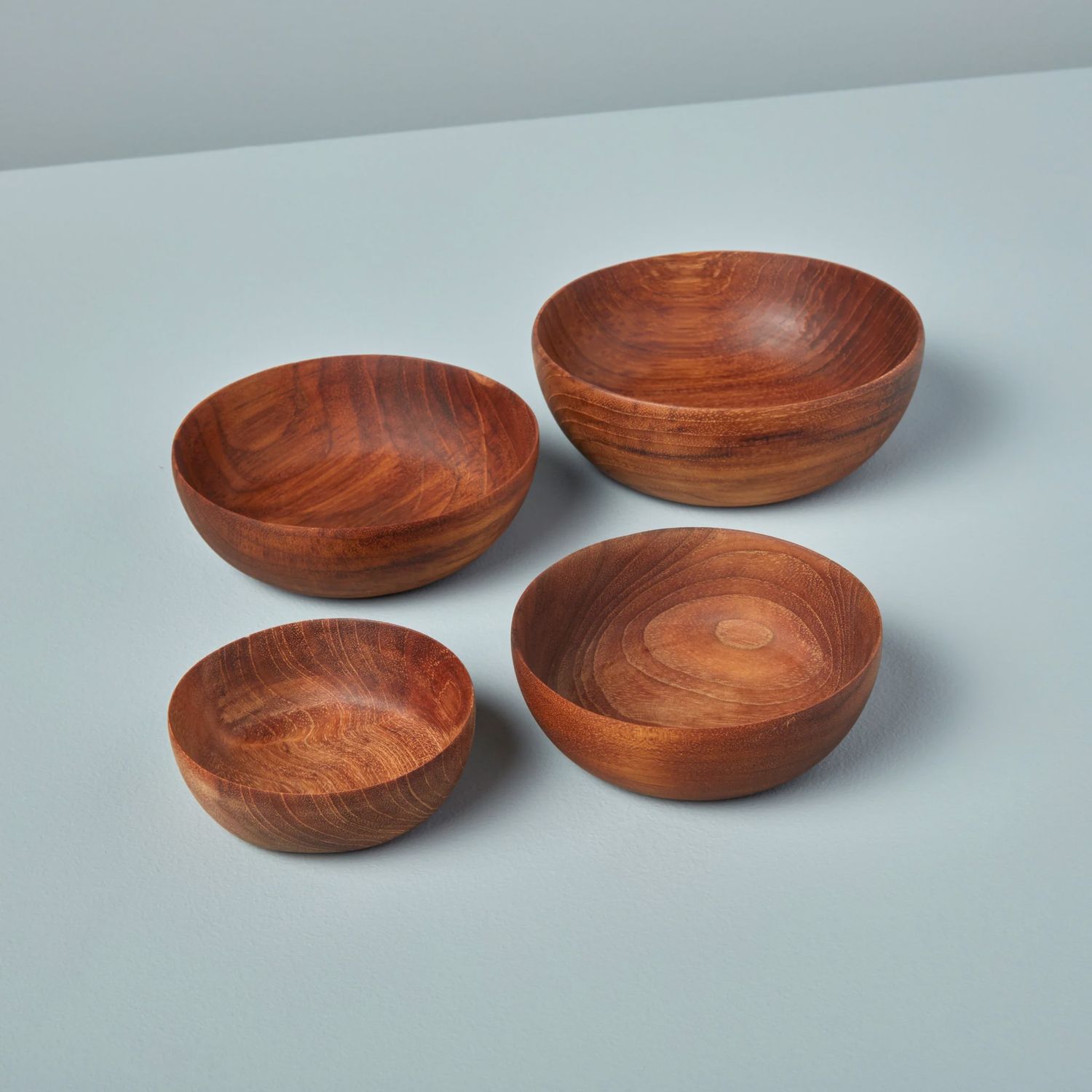 Teak Nesting Bowls