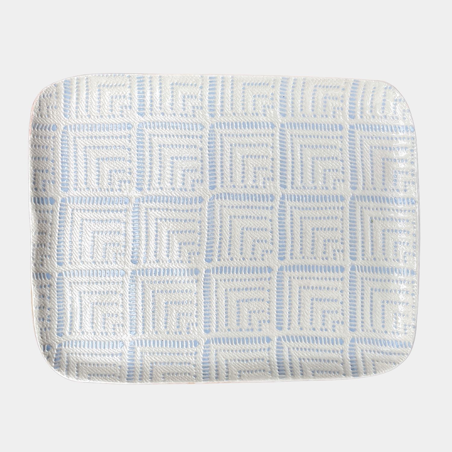 Tidbit Tray, Pattern: Deco Opal