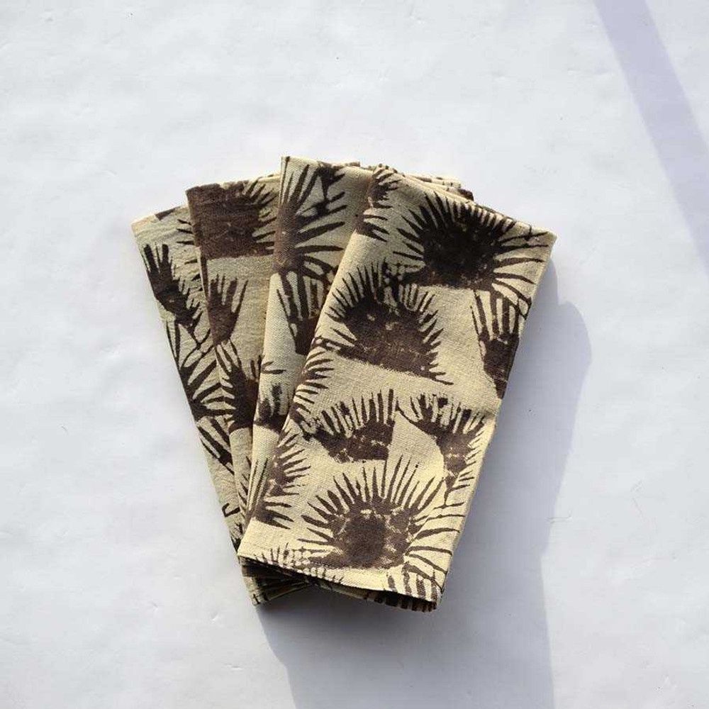 printed cloth napkins | fern