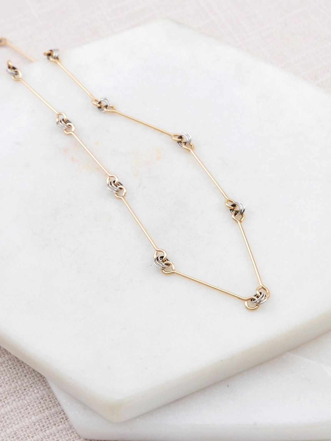 Mixed Bar Necklace