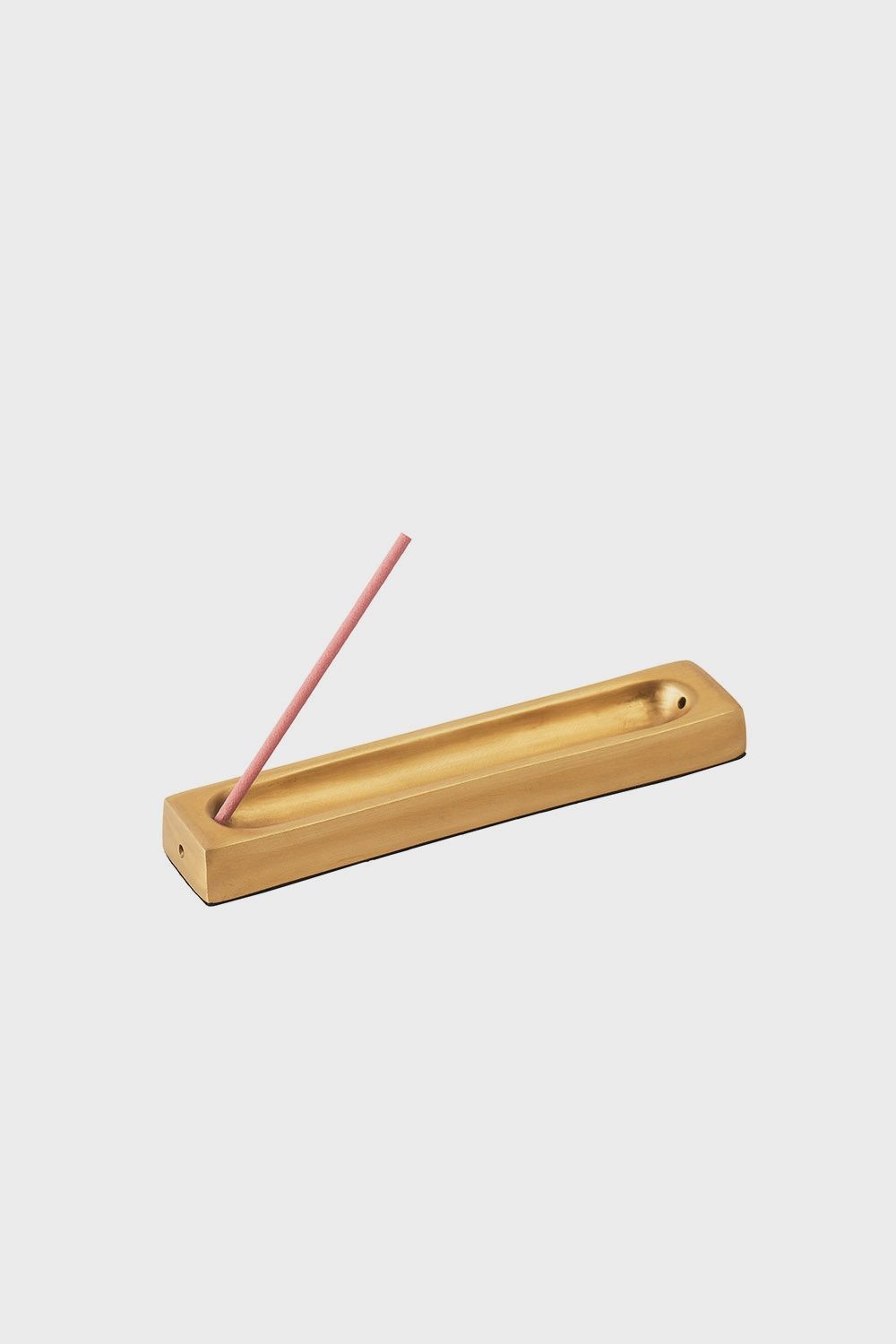 Rectangle Brass Incense Stand