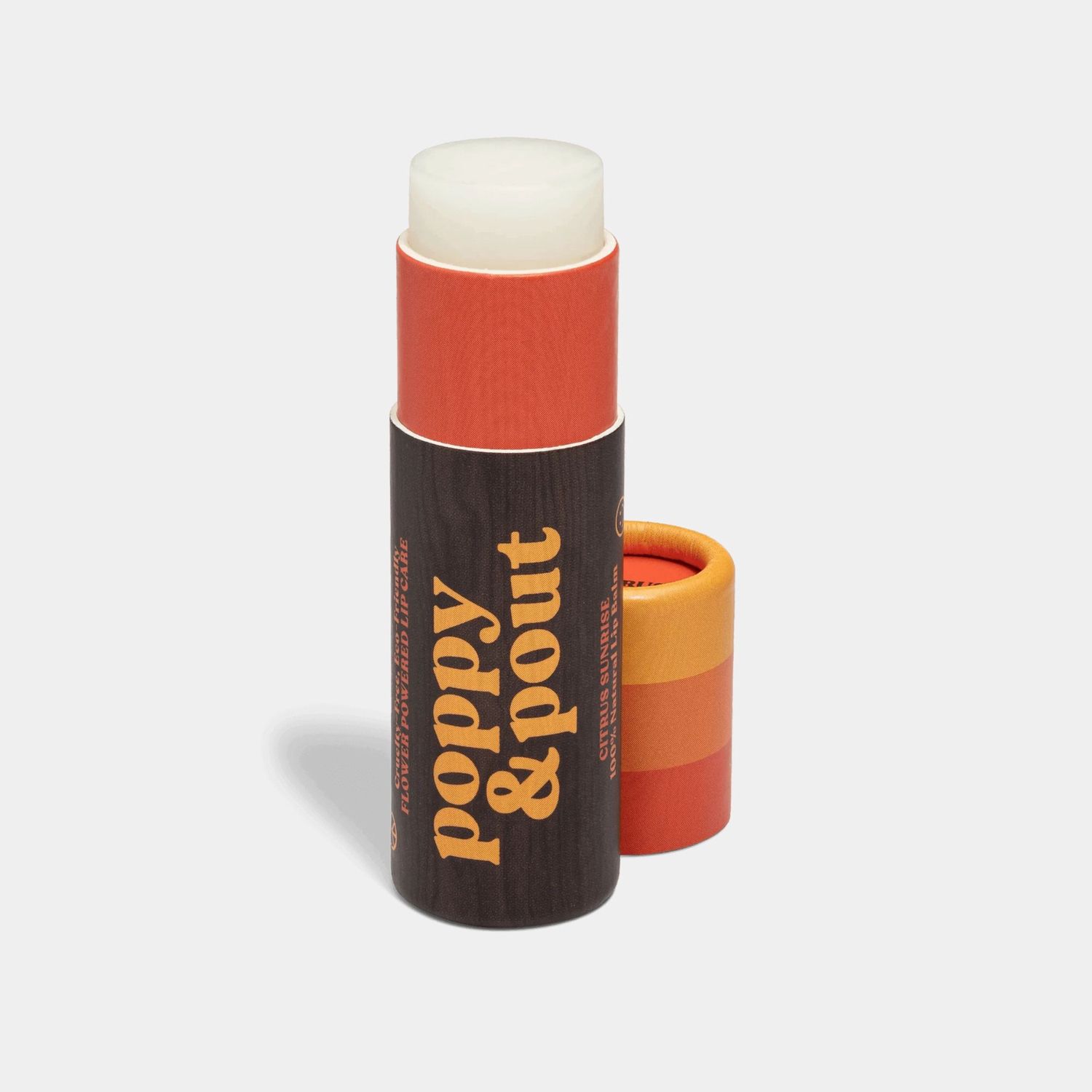 retro surf citrus sunrise lip balm