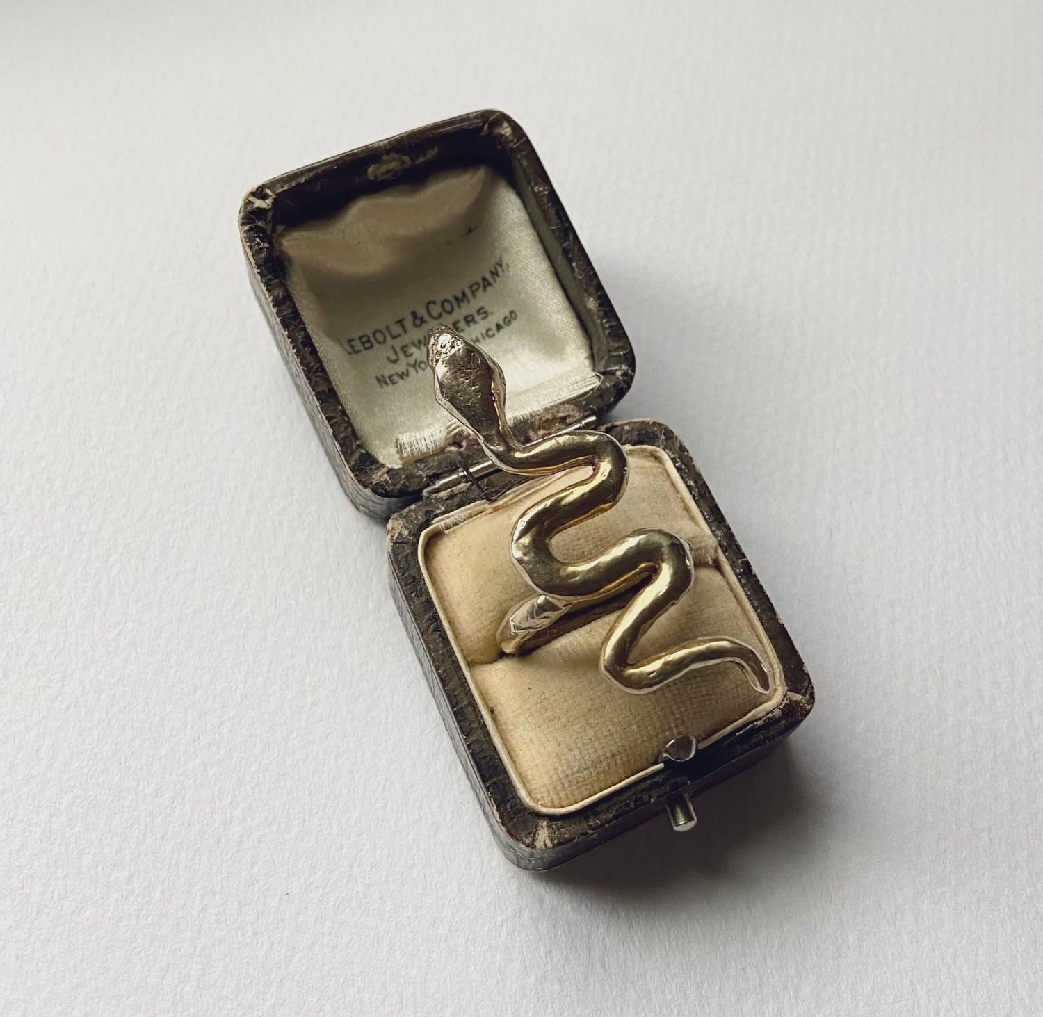 Wax Cast Serpent Ring