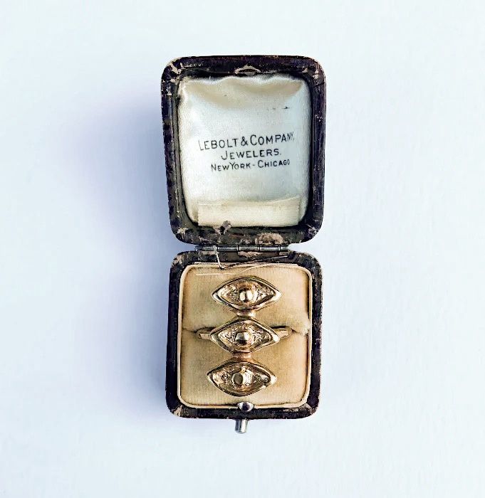 Wax Cast Triple Eye Ring