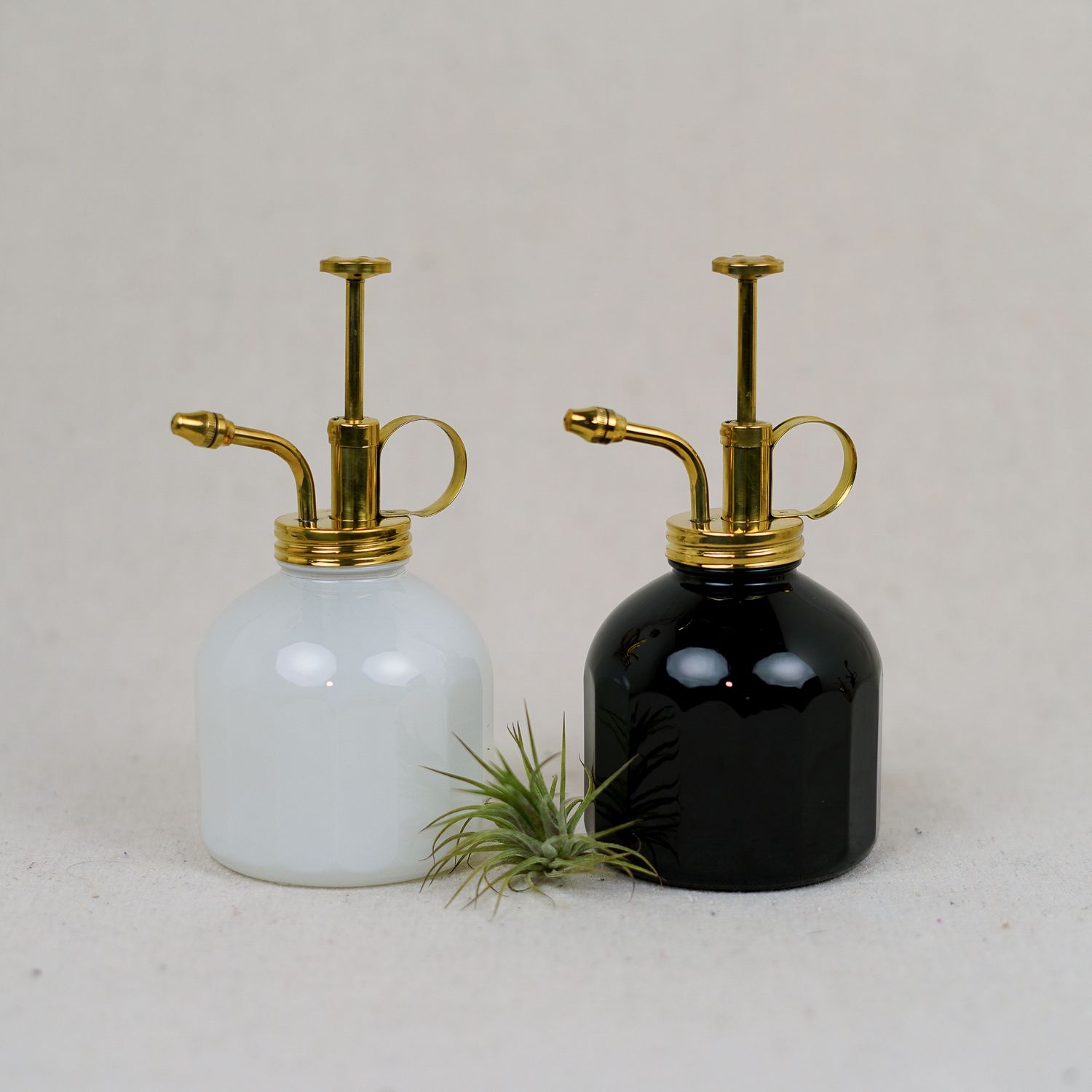 opaque glass plant mister