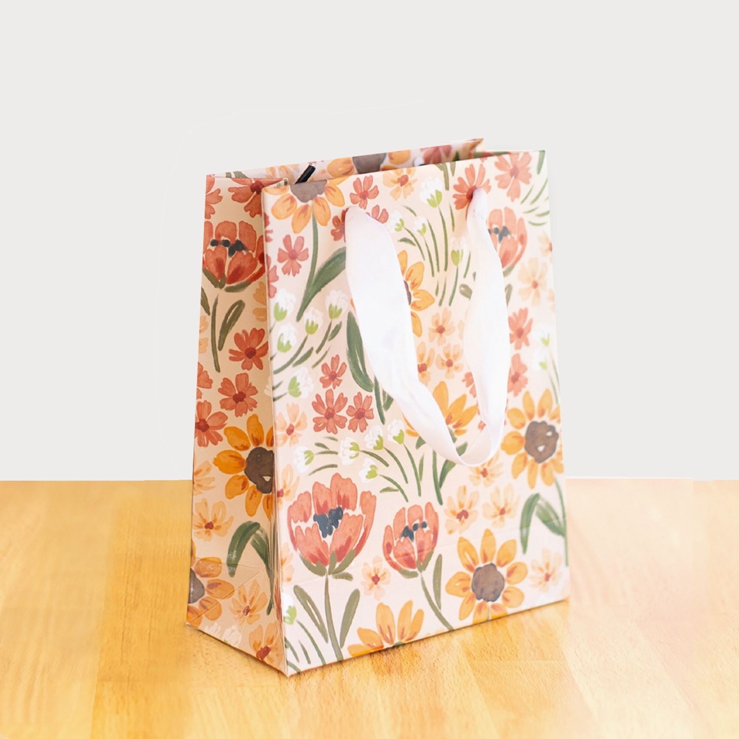 Sunny Poppies Gift Bag