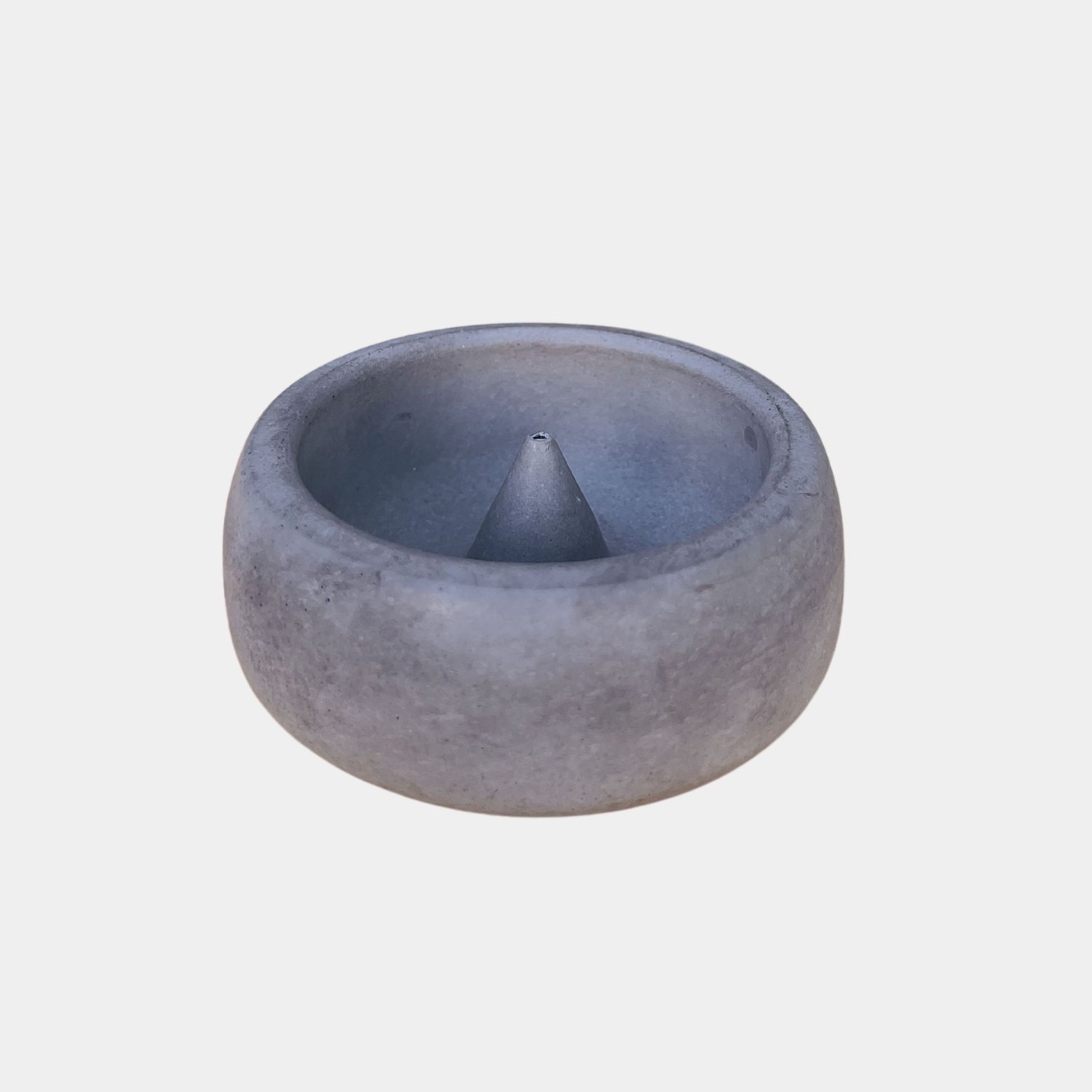 Concrete Incense Holder, Color: Charcoal