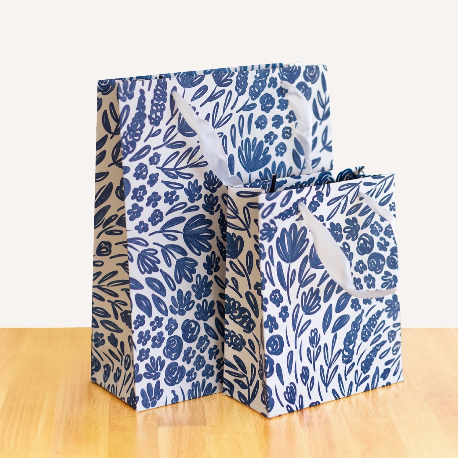 Porcelain Floral Gift Bag