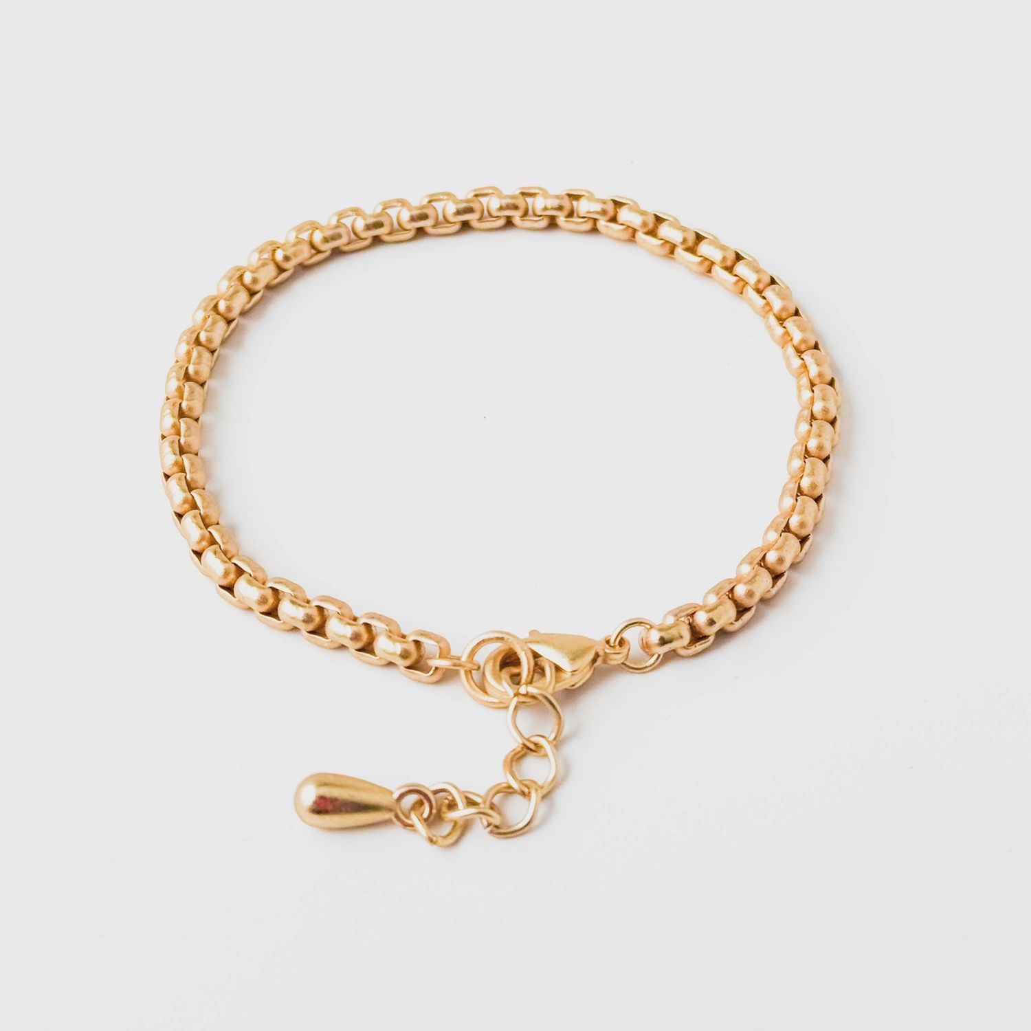 Matte Thick Chain Bracelet