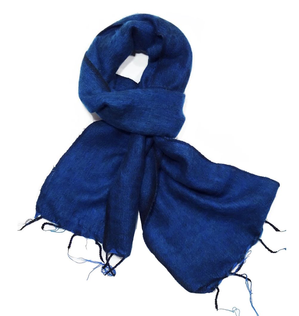brushed woven scarf