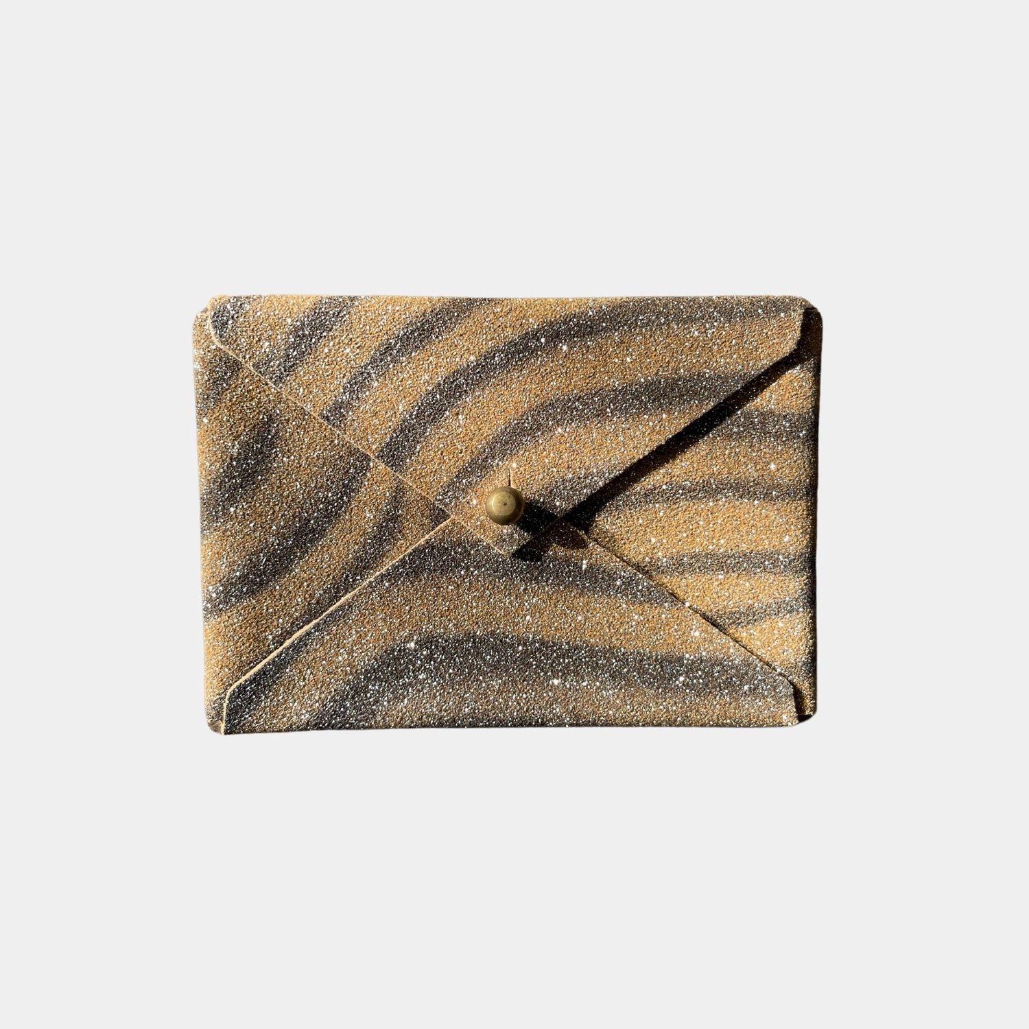 leather card wallet | tiger