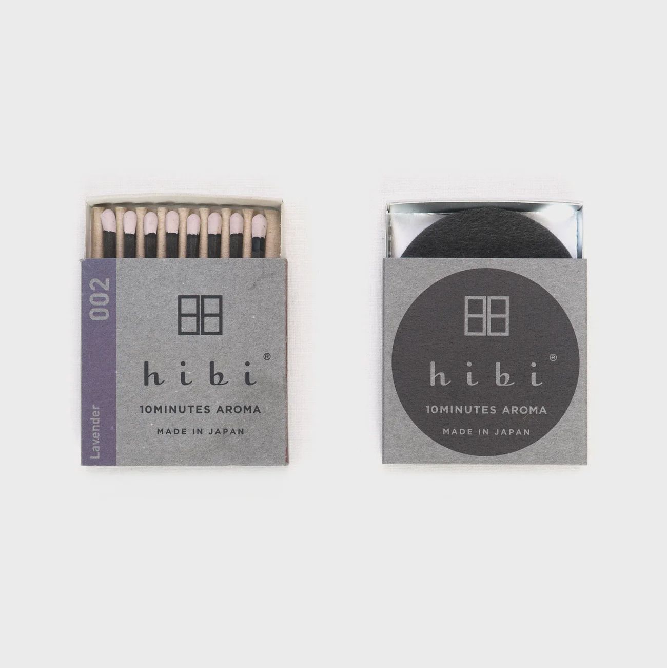 hibi incense matches | 8 pack