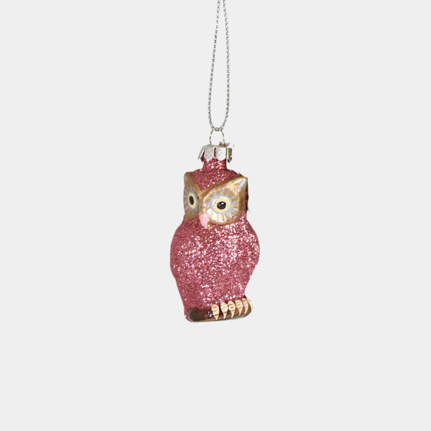 tiniest owl ornament, Color: Pink