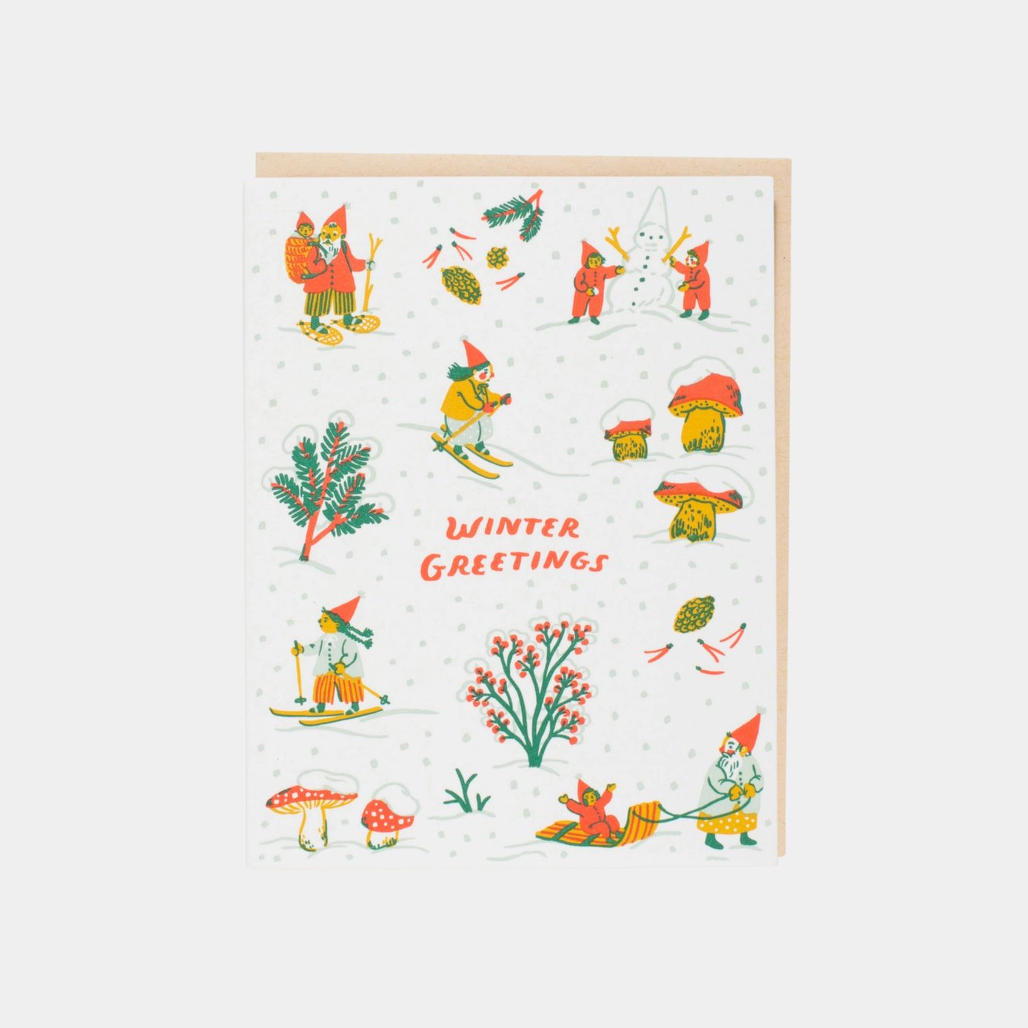 Winter Greetings Card