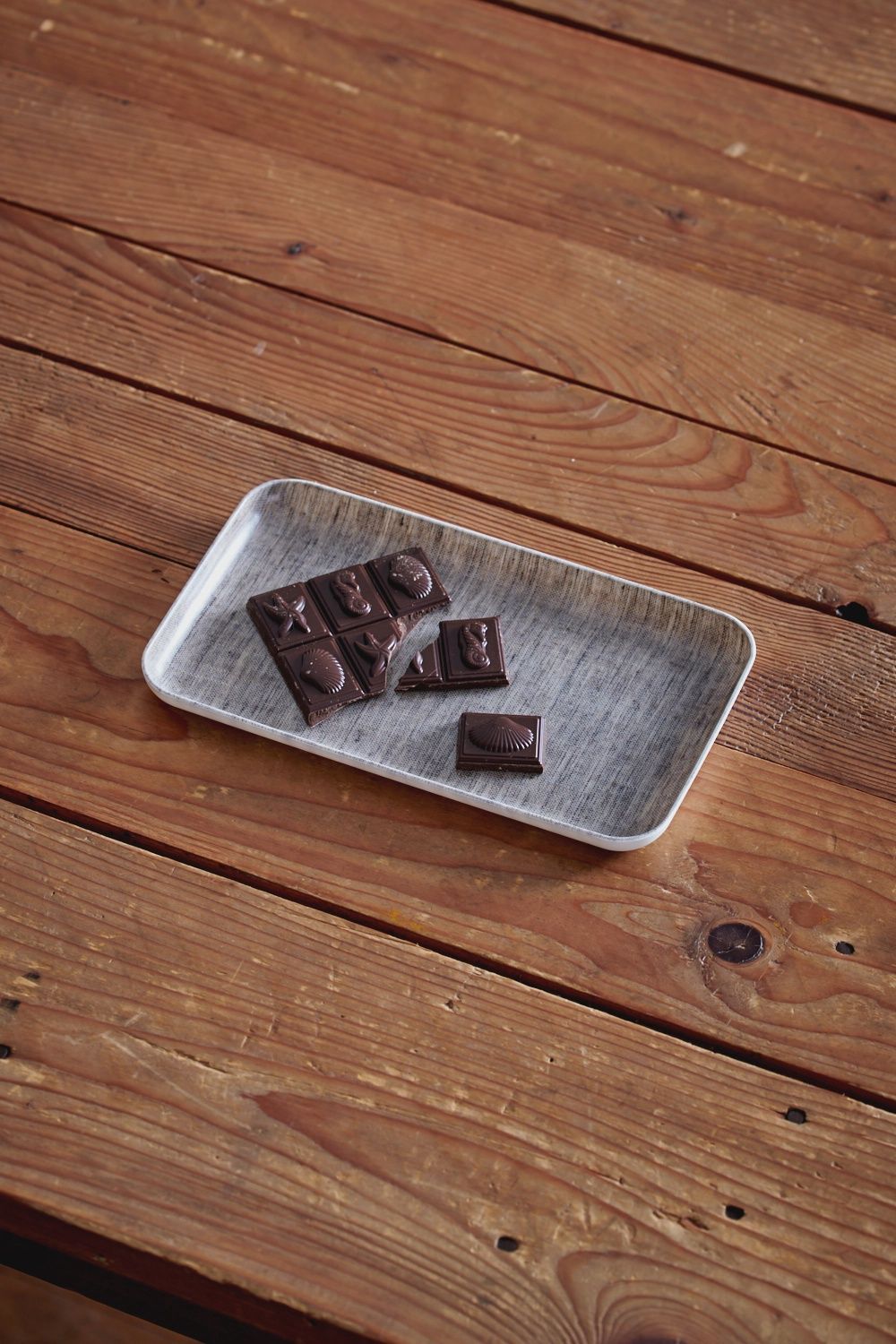 Linen Coated Tray | Natural, Size: Small
