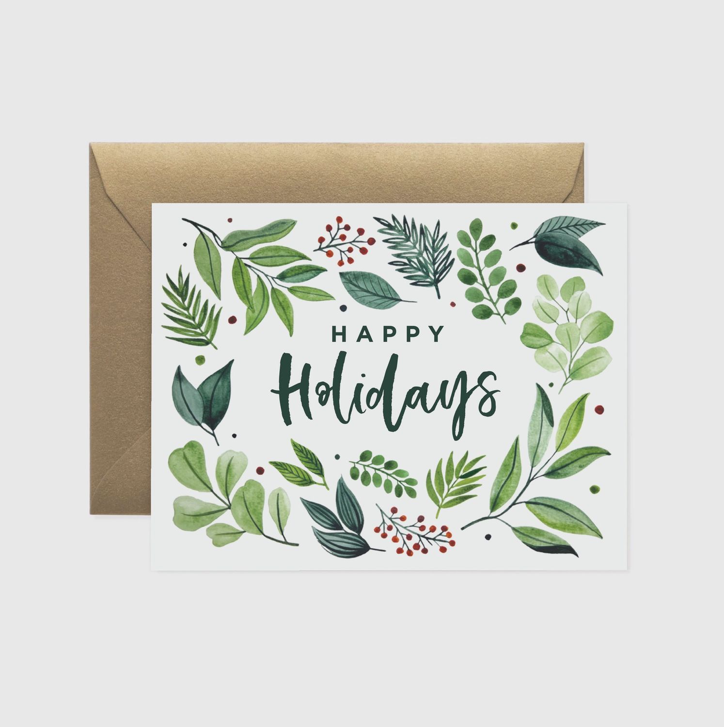 Holiday Foliage Card