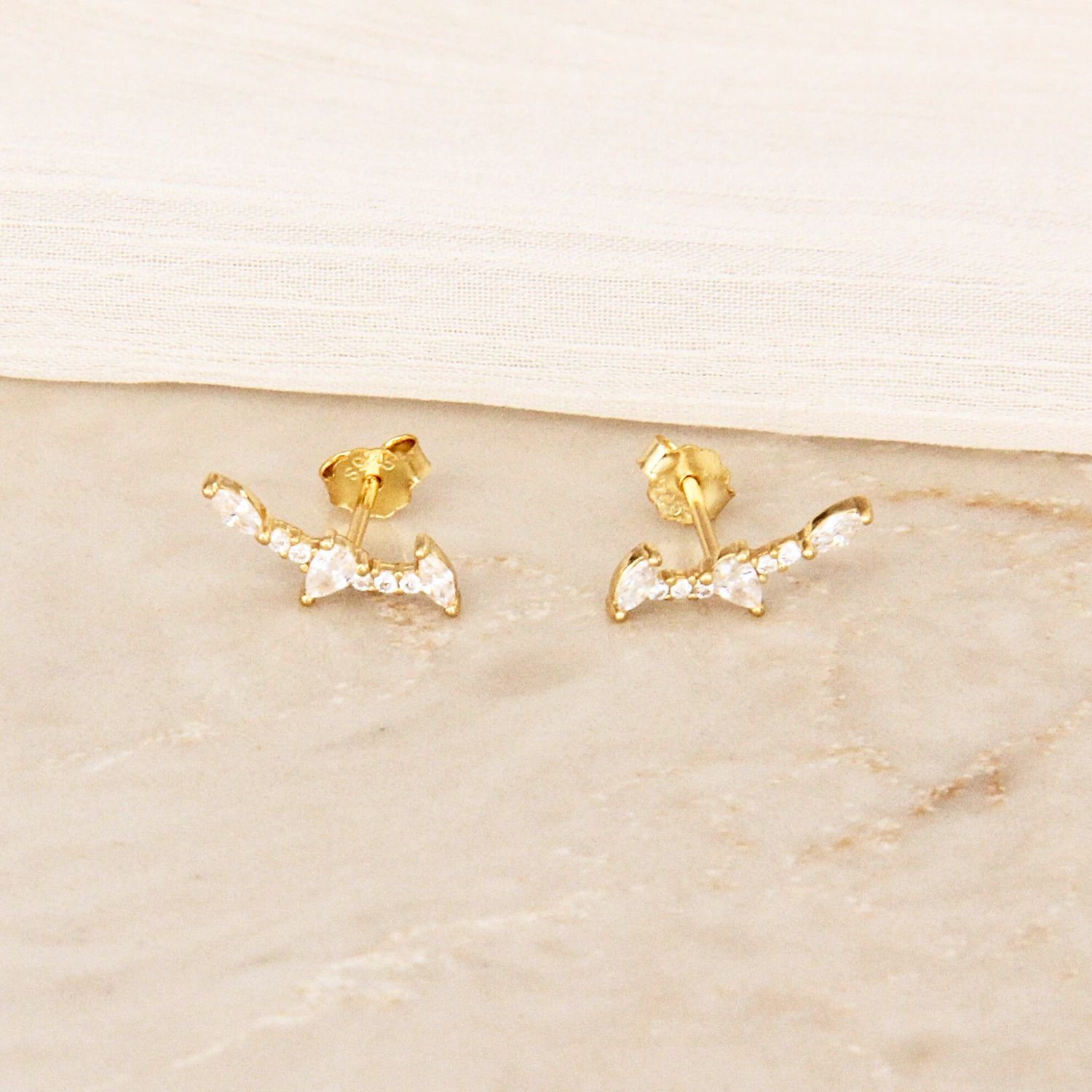 ivy ear climber studs