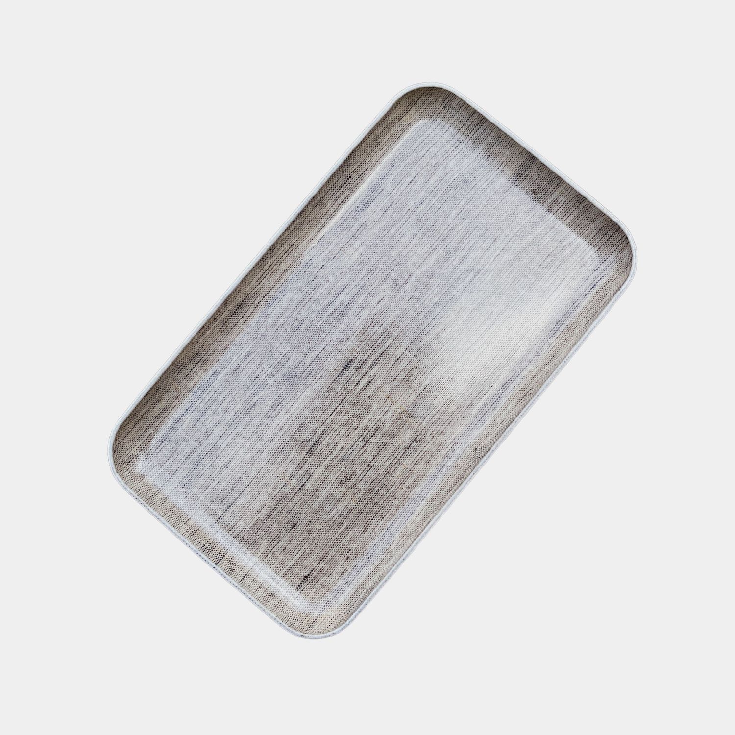 Linen Coated Tray | Natural