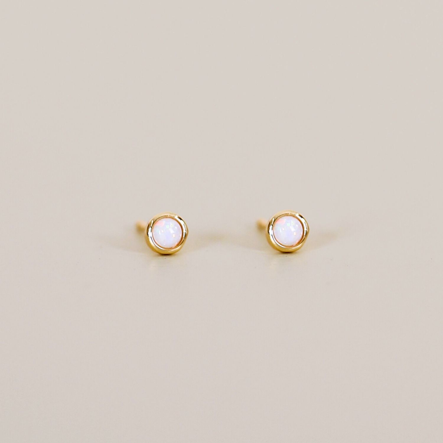 Simple Stone Studs