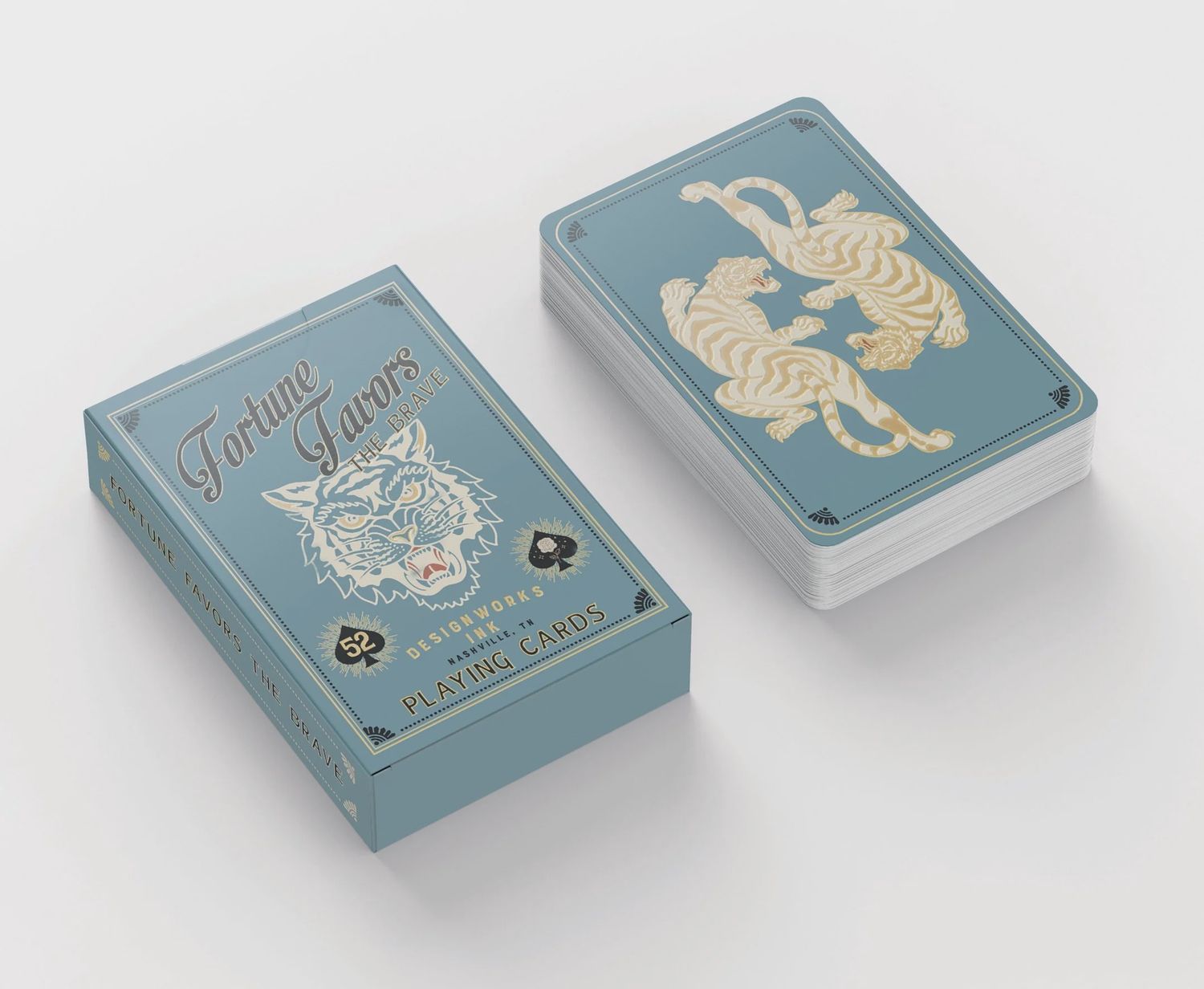 playing cards | fortune favors the brave