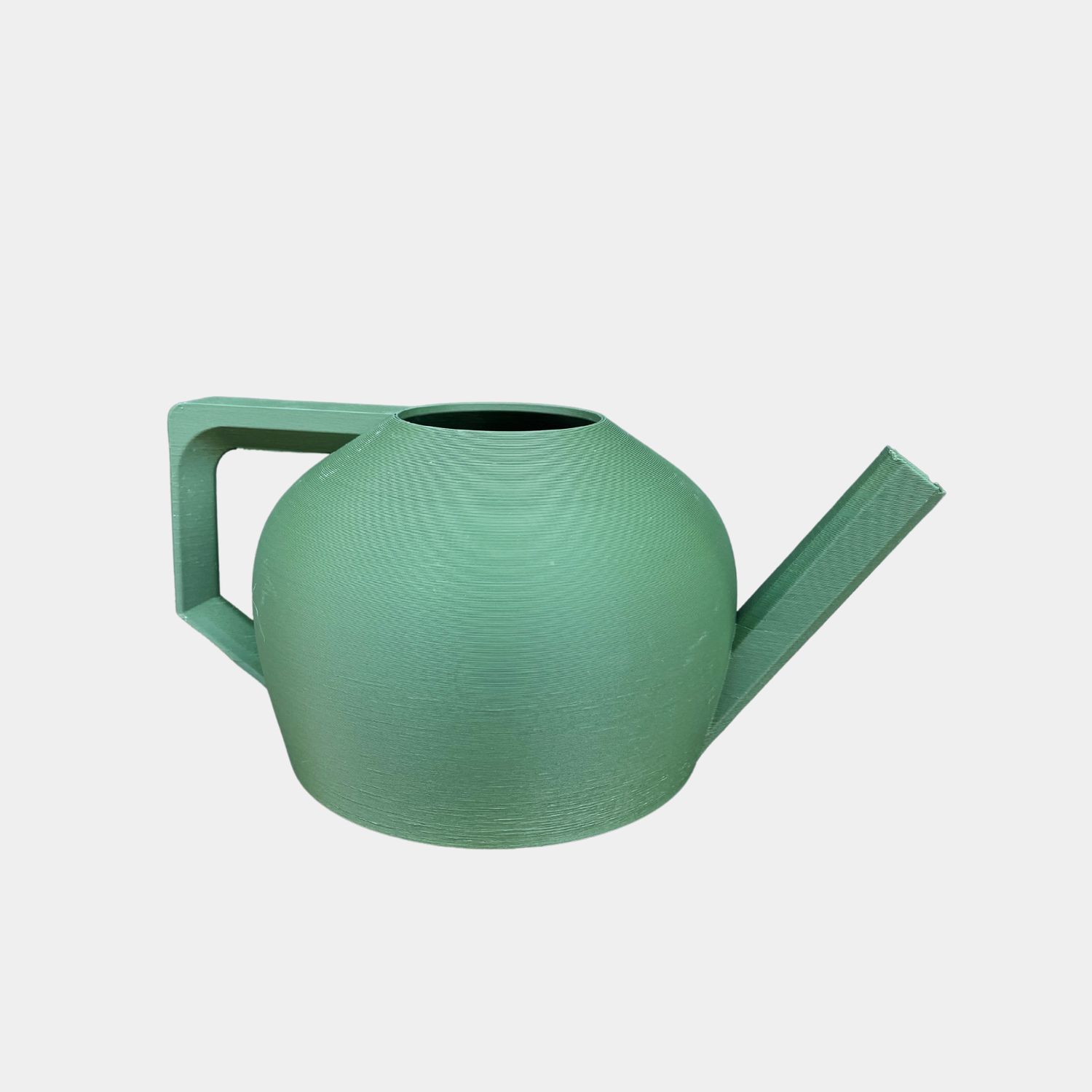 3D Printed Watering Can, Color: Green